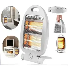 TREVELY - Calefactor Electrico Cuarzo con dos niveles de potencia 600 Wats