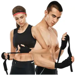 GENERICO - Venda de Boxeo Profesional 3 mt para MMA Box - Color Negro