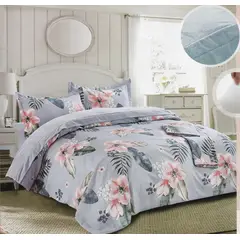 MINGDA - Set de Edredón King Skin + Sabanas + Fundas de 5 piezas 100% Calidad Premiun