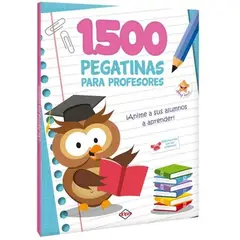 GENERICO - 1,500 Pegatinas para Profesores – Celeste