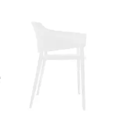 ZIYAZ - Silla De Comedor Berdi Blanco