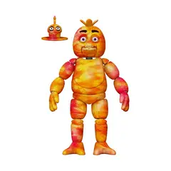 FREDDY - FNAF SNAPS TIE-DYE CHICA ACTION FIGURE ORIGINAL