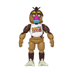 FREDDY - FNAF SNAPS CHOCOLATE CHICA ACTION FIGURE ORIGINAL