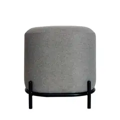 ZIYAZ - Puff Ottoman Gris 40X40
