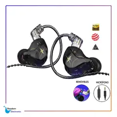 QKZ - ZXT AUDIFONOS HIFI ESTERO BLACK