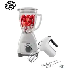 OSTER - Combo Licuadora Blstkag Wrd + Batidora de Mano Fpsthm3532