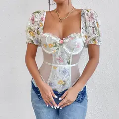 GENERICO - Blusa Marianela-Floral