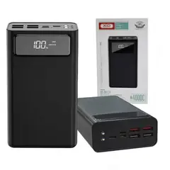 XO SIMPLE IS BEAUTY - Power Bank XO PR124 40000 mAh 4 USB + Tipo C Negro