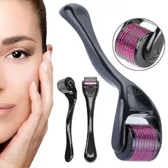 OEM - Derma Roller Rodillo de 540 Microagujas de Titanio Para Piel