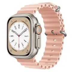OEM - Correa Ocean Ultra para Apple Watch Ultra 1 Ultra 2 Ultra 3 Color Palo Rosa