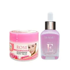 NEVADA NATURAL PRODUCTS - Crema facial extracto de Rosa + Suero Corrector de Manchas