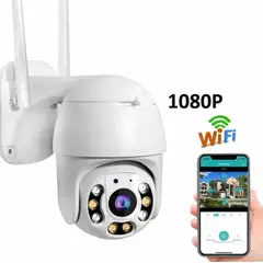 GENERICO - Camara Seguridad IP Full HD Exterior WiFi Sensor Movimiento Model-02