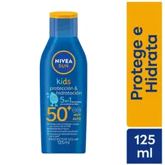 NIVEA - Protector Solar Sun Kids 5 en 1 FPS50+ 125ml