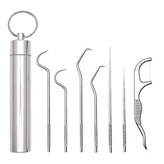 GENERICO - Kit Limpieza Dental Higiene para Dientes 7pcs
