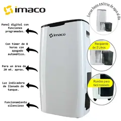 IMACO - Deshumedecedor Digital DHE15