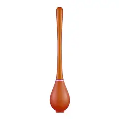 GENERICO - CEPILLO DE INODORO BRUSH TOILET - ANARANJADO