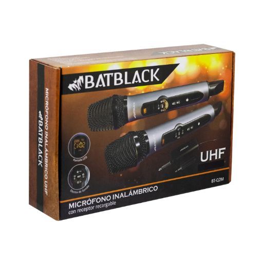 Micrófono Inalámbrico UHF Dual BT-Q2M
