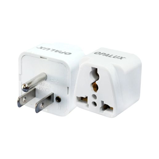 Adaptador Enchufe con Toma Tierra OP-603-F