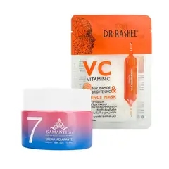 GENERICO - Crema Aclarante Facial + Mascarilla vitamina C niacinamida