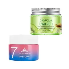 GENERICO - Crema Aclarante Facial + Crema Hidratante De Kiwi y caracol