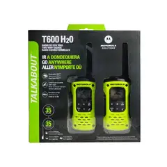 MOTOROLA - Radio Walkie Talkie Inalámbrico 35KM T600PE