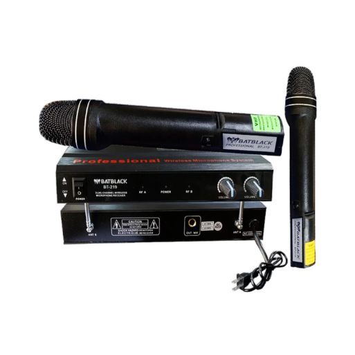 Micrófono Inalámbrico Doble Manual VHF BT-219