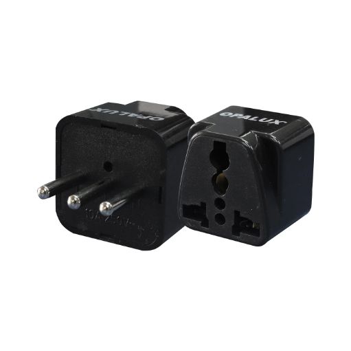 Adaptador Enchufe con Toma Tierra OP-603-LNG