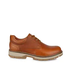 Viale - Zapato Derby Casual NIKO-018 Miel Homme Cuero