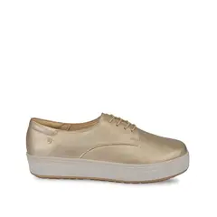 VIALE - Zapato Oxford Casual WIL-2433 Champagne Cuero