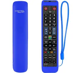 CASE - Funda Protectora De Silicona Para Control Samsung Smart Tv Grande Bn59-Azul