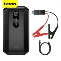 BASEUS - Arrancador de Batería para Auto Power Bank 6000mAh