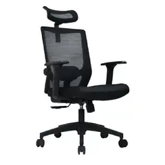 MOBELART - Silla de Oficina Presidente Fer BN Negro Ergonómica möbelArt
