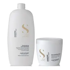 ALFAPARF MILANO - ALFAPARF Semi Di Lino - Pack Diamond Shampoo 1L + Mascarilla 500ml