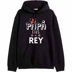 GENERICO - Polera Con Capucha Modelo Papa Rey