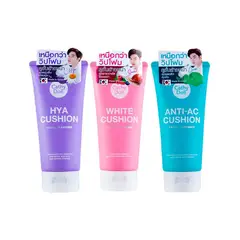 CATHY DOLL - Limpiador Facial Espuma Hyan + White + Anti-Ac Cushion