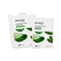 BIOAQUA - Mascarilla Facial Hidratante De Aloe 10Pcs 25Gr
