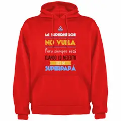 GENERICO - Polera Con Capucha Modelo Mi SuperPapa