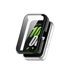 GENERICO - Bumpre con Vidrio Incorporado para Samsung Galaxy Fit 3 - Negro