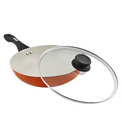 RECORD - Sartén de Aluminio Tipo Cerámica Naranja 26 cm