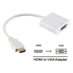 GENERICO - Adaptador Hdmi macho a VGA Hembra Conversor