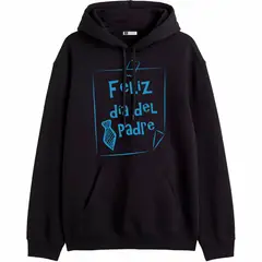 GENERICO - Polera Con Capucha Modelo Feliz Dia Del Padre