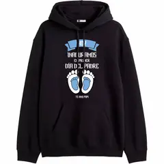 GENERICO - Polera Con Capucha Modelo Inaugurando Padre