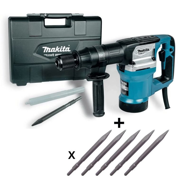 Martillo Demoledor Hexagonal 900w 7.2 J Mt M8600b + D-08682