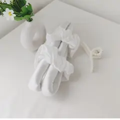 GENERICO - Rizador de Cabello Sin Calor 2 Collets 1 Gancho - Perla