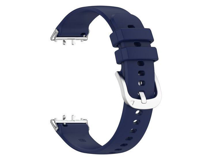 Correa De Silicona para Samsung Galaxy Fit 3 Hebilla - Azul