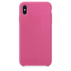 GENERICO - Case Funda de Silicona Para iPhone XR con logo Fuscia