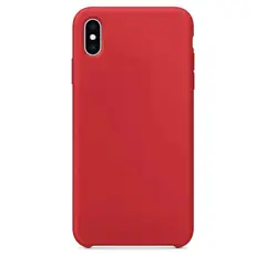 GENERICO - Case Funda de Silicona Para iPhone XR con logo Rojo