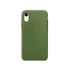 GENERICO - Case Funda de Silicona Para iPhone XR con logo Verde