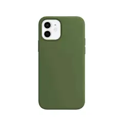 GENERICO - Case Funda de Silicona Para iPhone 11 con logo Verde