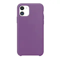 GENERICO - Case Funda de Silicona Para iPhone 11 con logo Uva